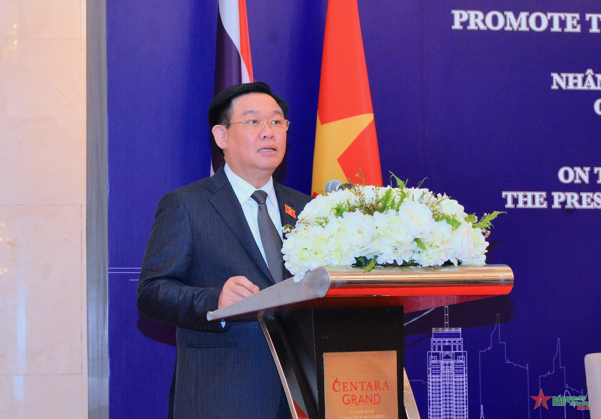 Chủ tịch Quốc hội Vương Đình Huệ: Việt Nam-Thái Lan còn dư địa phát triển hợp tác kinh tế, thương mại, đầu tư 